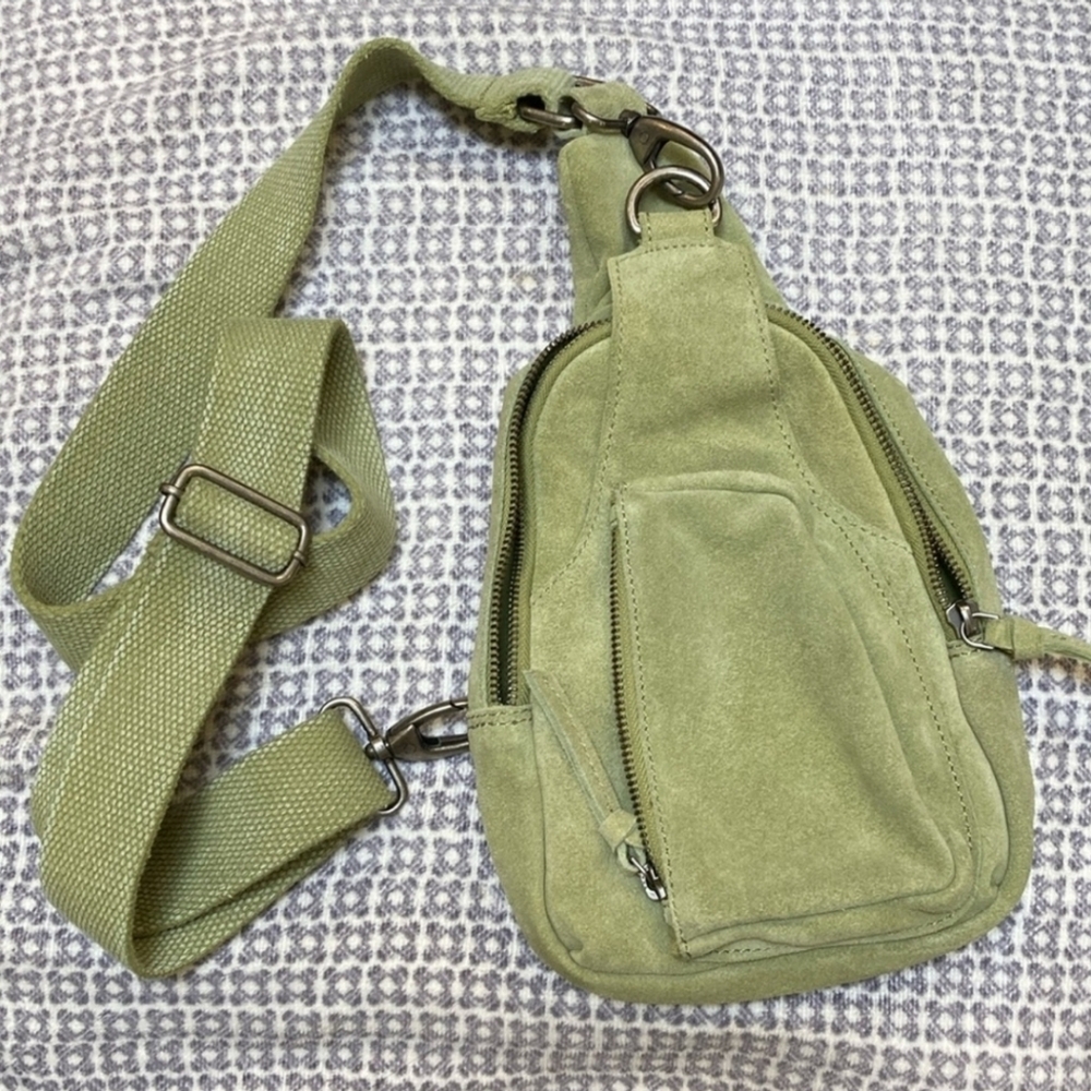 Free People Hudson Sling Bag in Prickly Pear